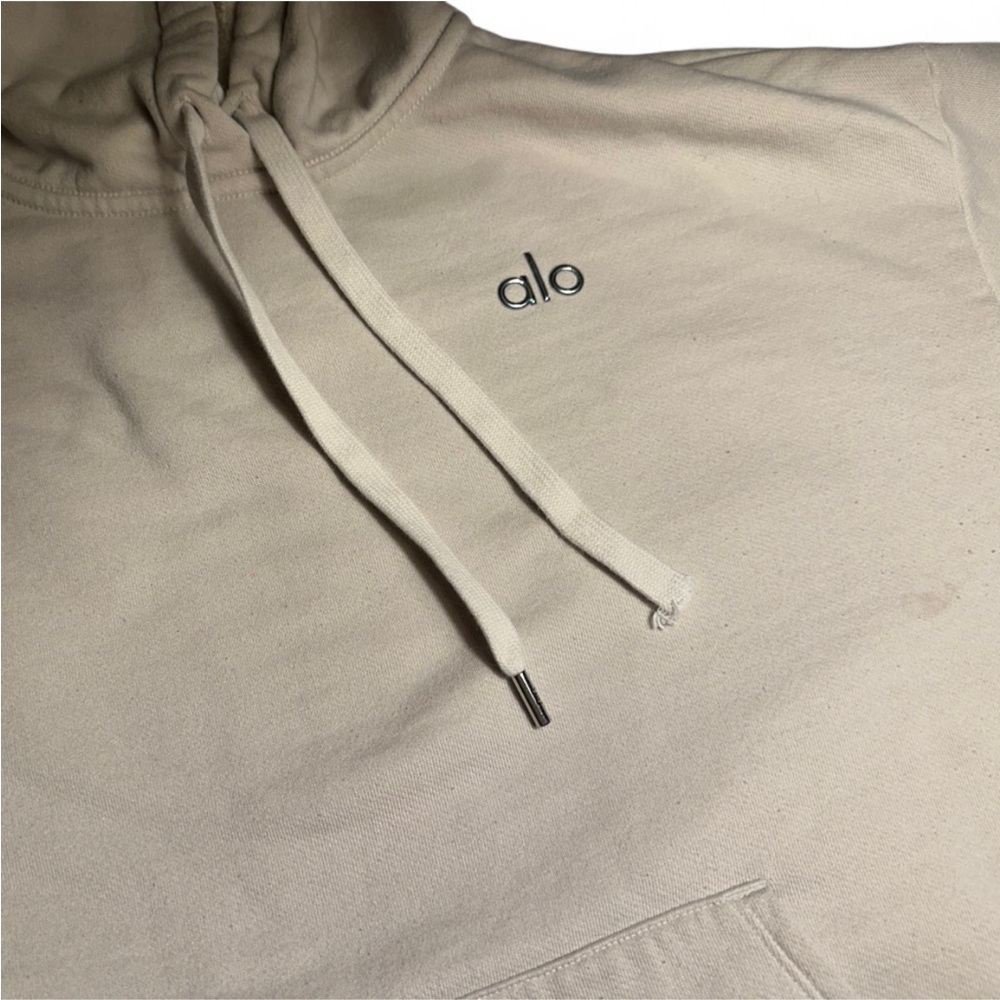 Alo Accolade Hoodie and Sweatpants Set Bone - Picture 5 of 16